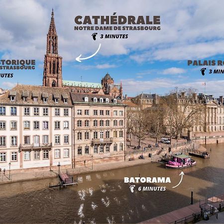 Le Batelier - Hyper-Centre, Vue Unique Cathedrale Lägenhet Strasbourg Exteriör bild