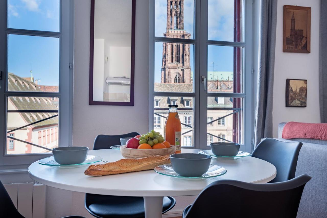 Le Batelier - Hyper-Centre, Vue Unique Cathedrale Lägenhet Strasbourg Exteriör bild