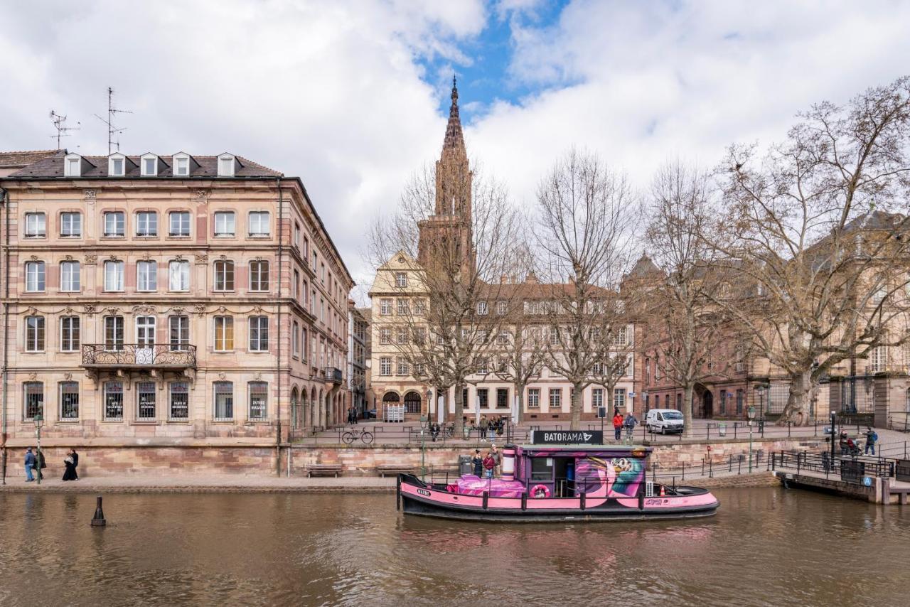 Le Batelier - Hyper-Centre, Vue Unique Cathedrale Lägenhet Strasbourg Exteriör bild