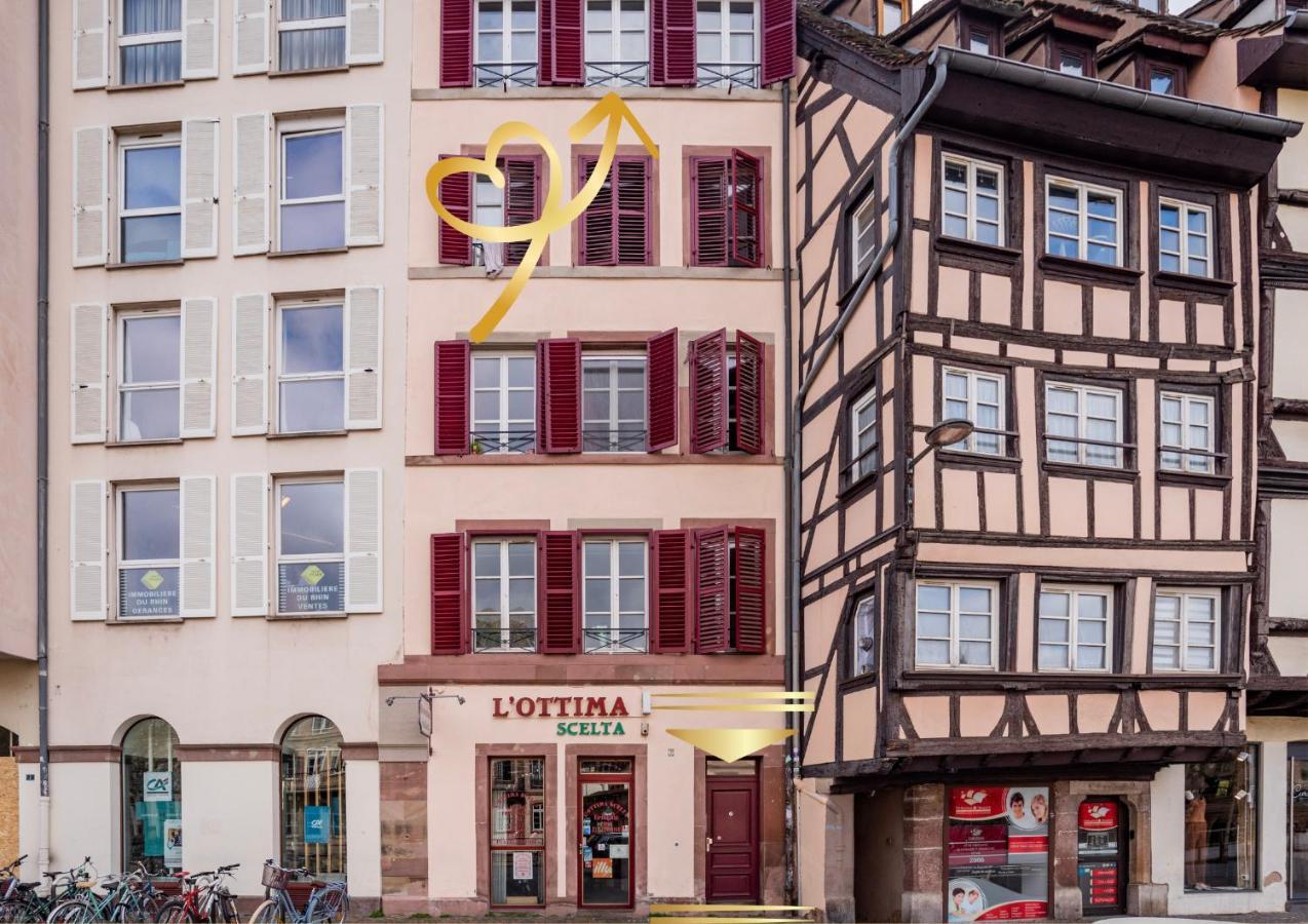 Le Batelier - Hyper-Centre, Vue Unique Cathedrale Lägenhet Strasbourg Exteriör bild